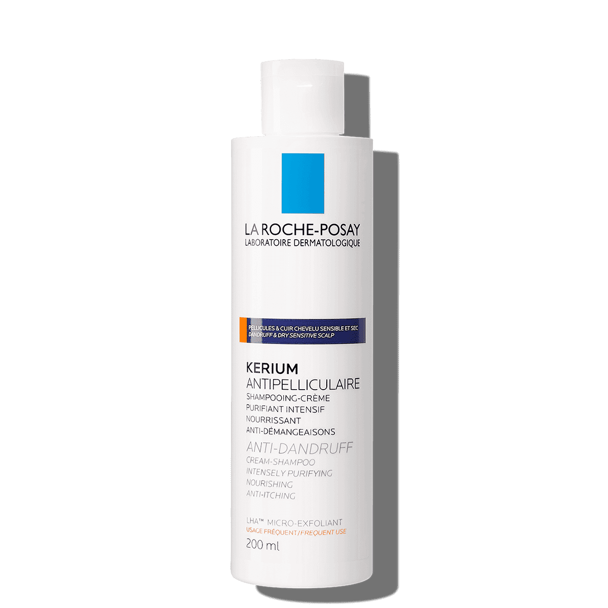La Roche Posay Kerium Champú Caspa Seca 200ml