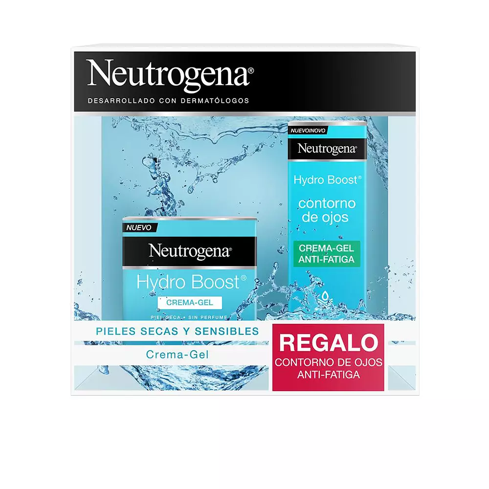 Neutrogena Hydro Boost Gel Crema Piel Seca 50ml + Gel Crema Contorno Ojos 15ml