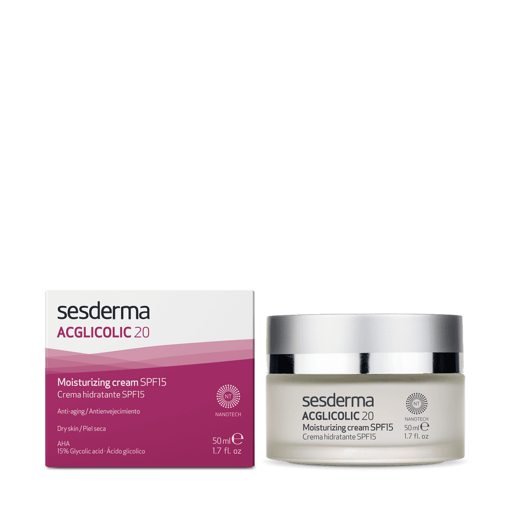 Sesderma Acglicolic 20 Crema Hidratante Spf 15 50ml