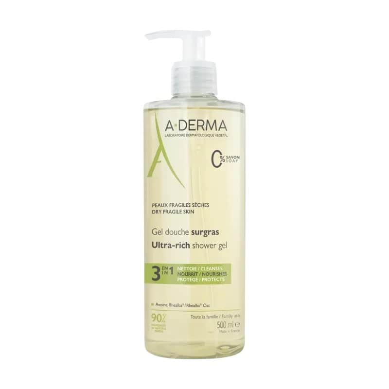 A-Derma Gel de Ducha Sobregraso 500ml