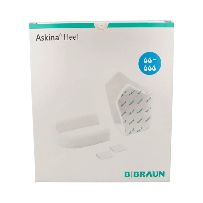 Apósito estéril para talón Askina Heel (225 cm², 3 unidades).