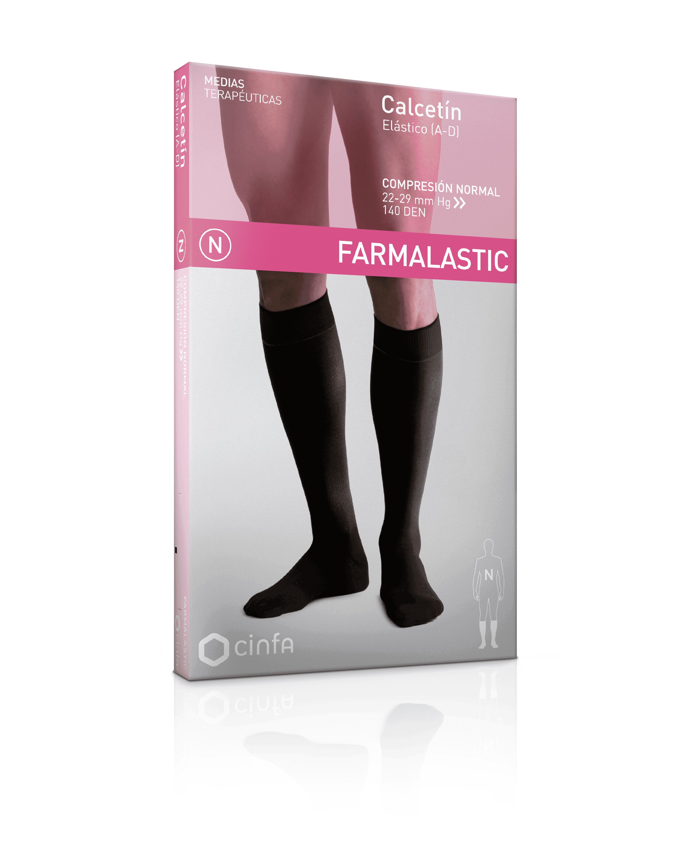Farmalastic Calcetin Compresion Normal Talla P