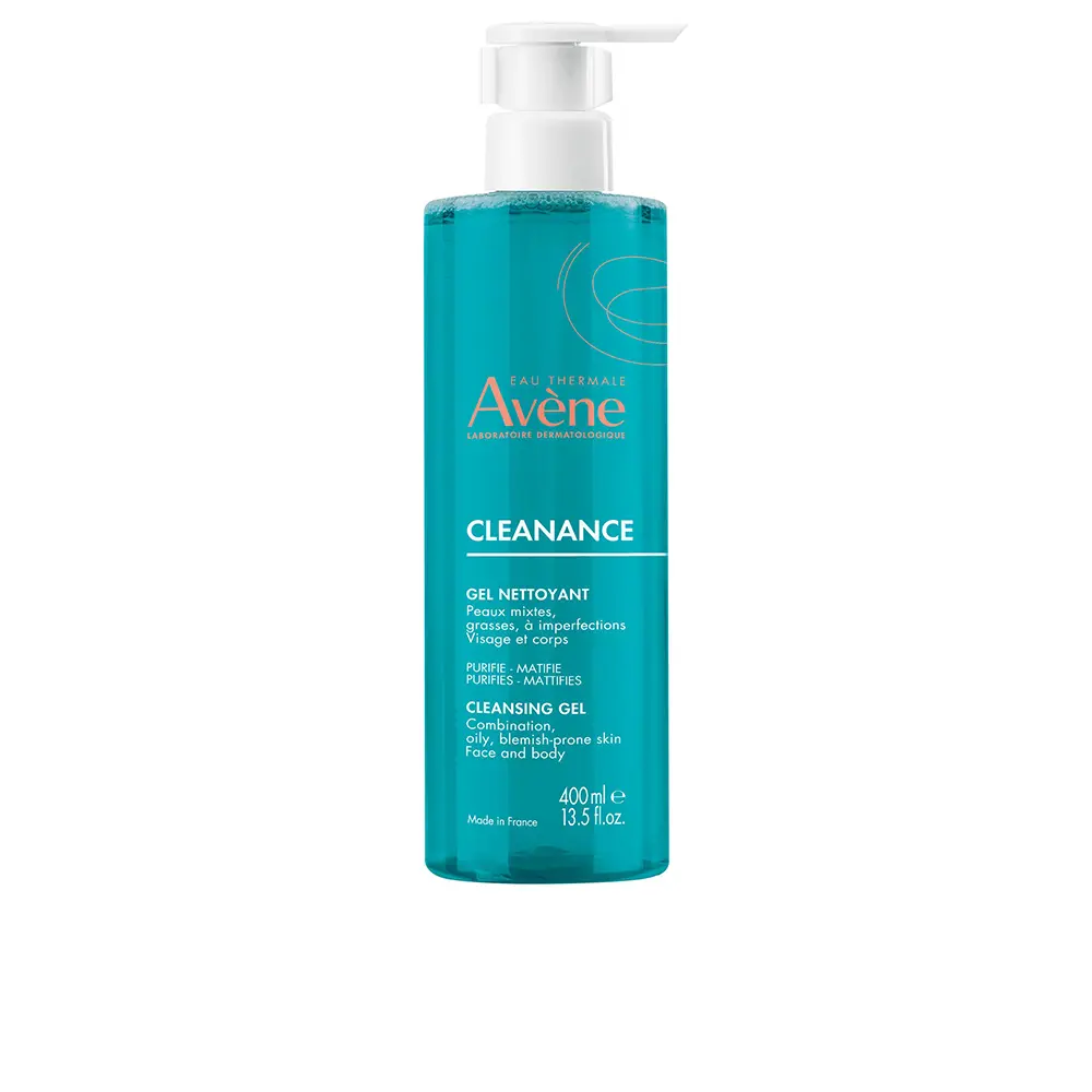 Avène Cleanance Gel Limpiador | Pieles con Acné 400ml