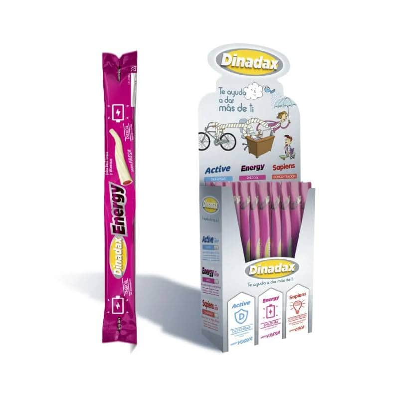 Dinadax Energy Sabor Fresa 60 barritas