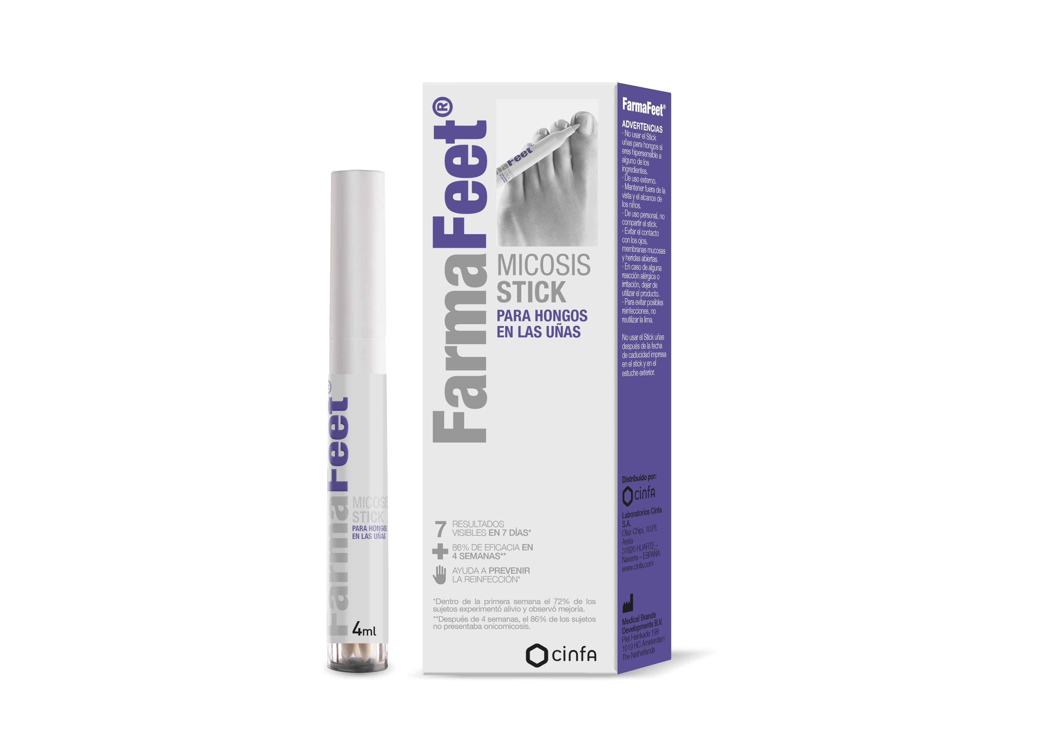 FarmaFeet Micosis Stick Uñas para Hongos 4ml