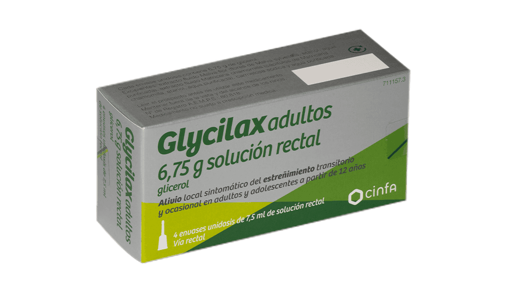 Glycilax Adultos 4 unidades 7,5ml