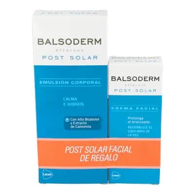 Balsoderm Bálsamo Postsolar 300ml + Facial