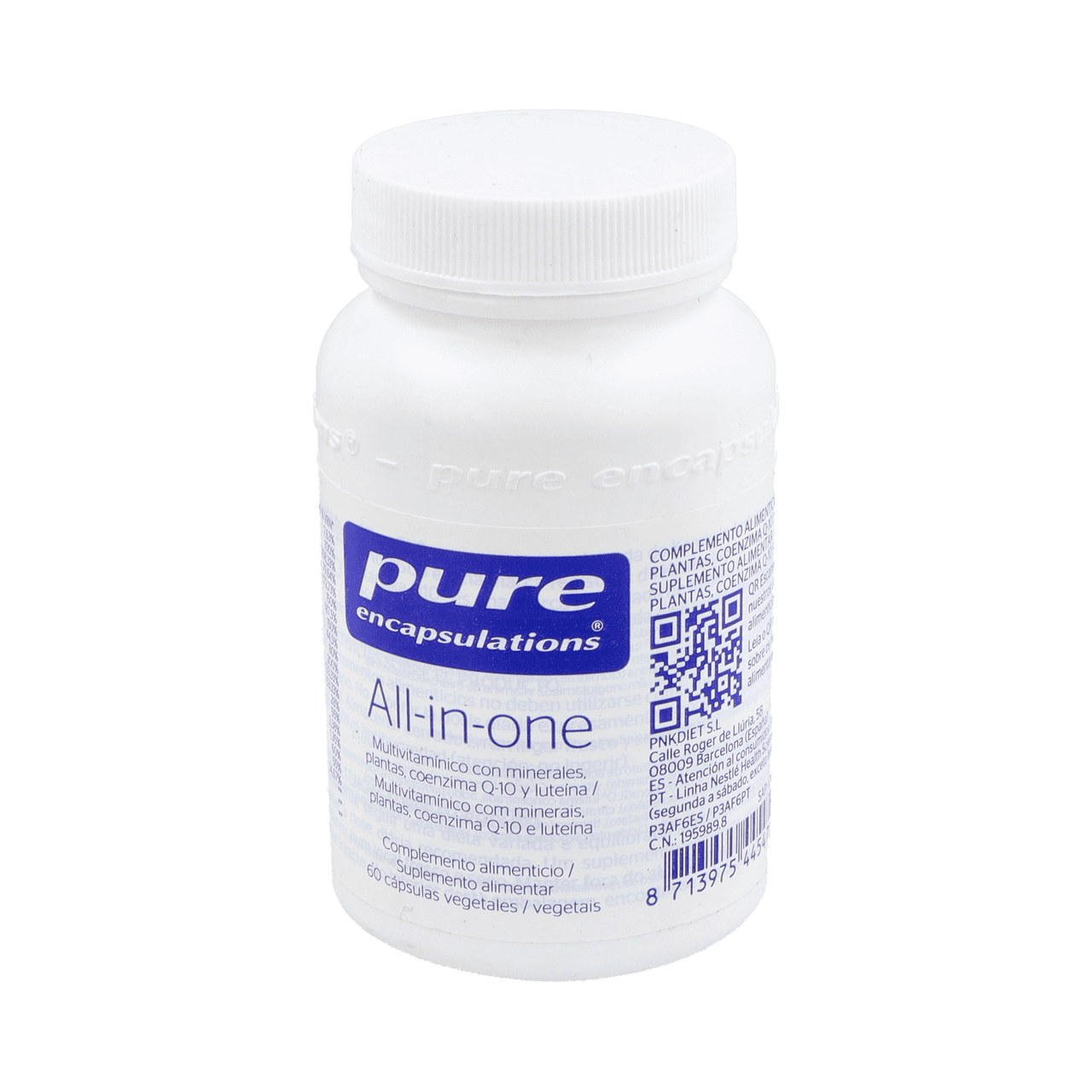 Pure Encapsulations All In One 60 capsulas