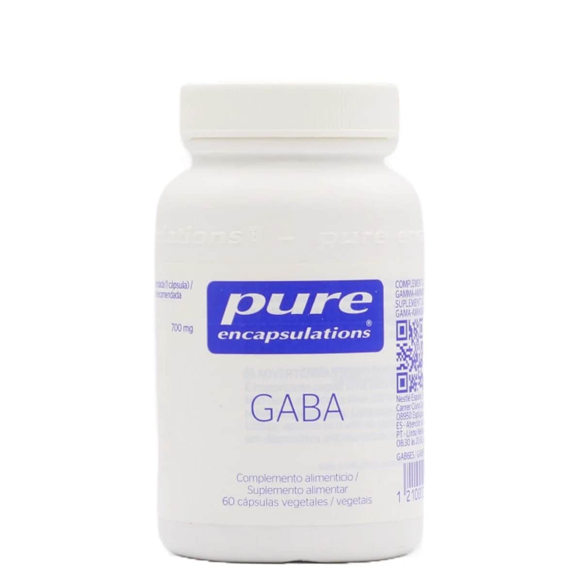 Pure Encapsulations GABA 60 cápsulas