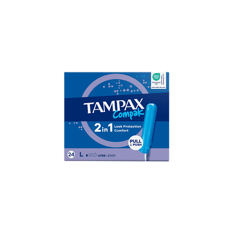 Tampax Compak Lites 24 unidades